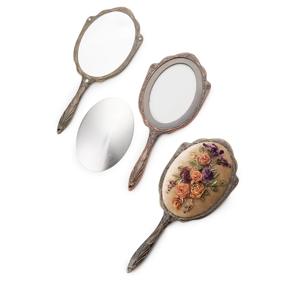 آینه دسته دار بیضی